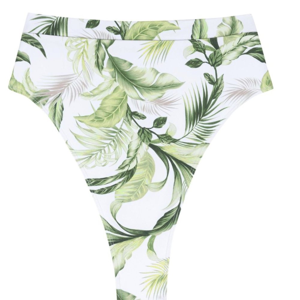 NWT! Monday Swimwear Palm Print Bikini BOTTOM